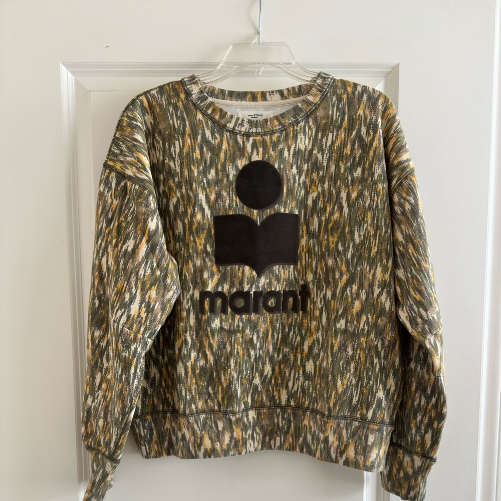 Isabel Marant Étoile Earth Tone Knit Top